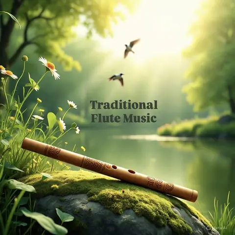 Traditional Flute Music cover